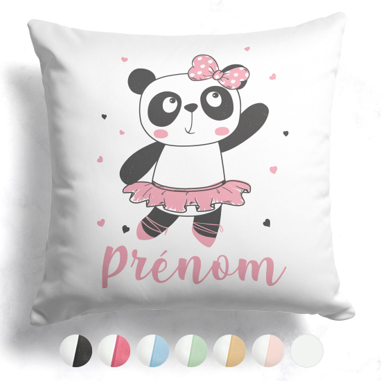 Customized two-tone Pillow - Panda dancer