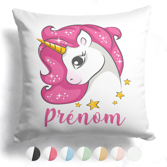 Customized two-tone Pillow - Unicorn