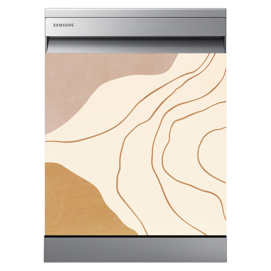 Dishwasher Sticker - Abstract