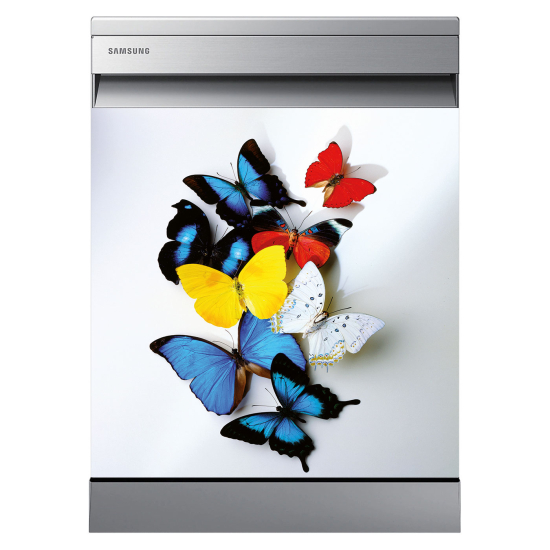 Dishwasher Sticker - Butterflies