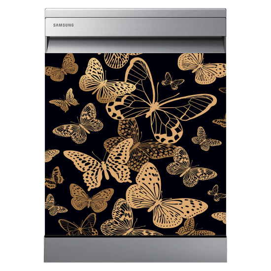 Dishwasher Sticker - Butterflies