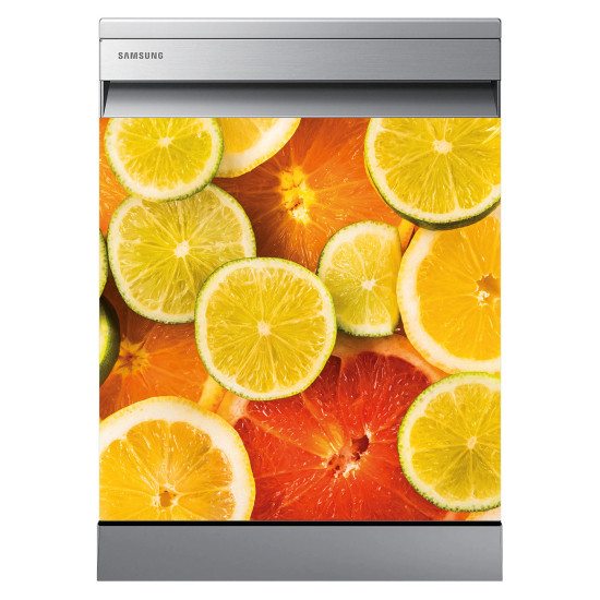 Dishwasher Sticker - Citrus fruits