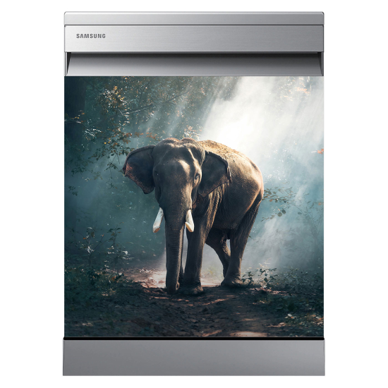 Dishwasher Sticker - Elephant