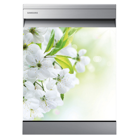 Dishwasher Sticker - Flowers