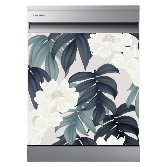 Dishwasher Sticker - Flowers