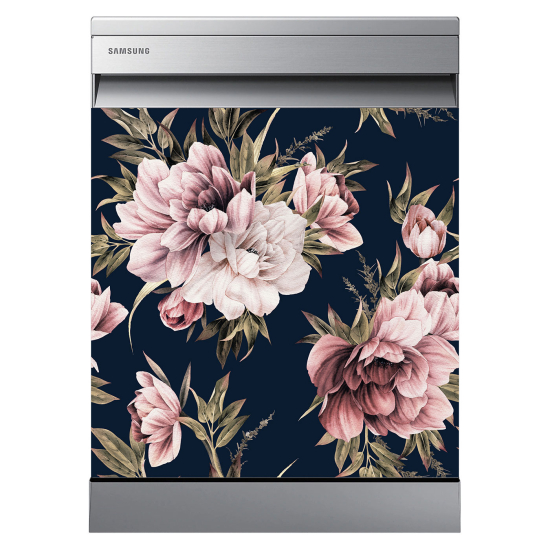 Dishwasher Sticker - Flowers