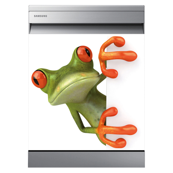 Dishwasher Sticker - Frog