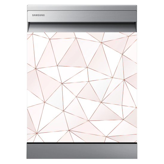 Dishwasher Sticker - Geometric pattern