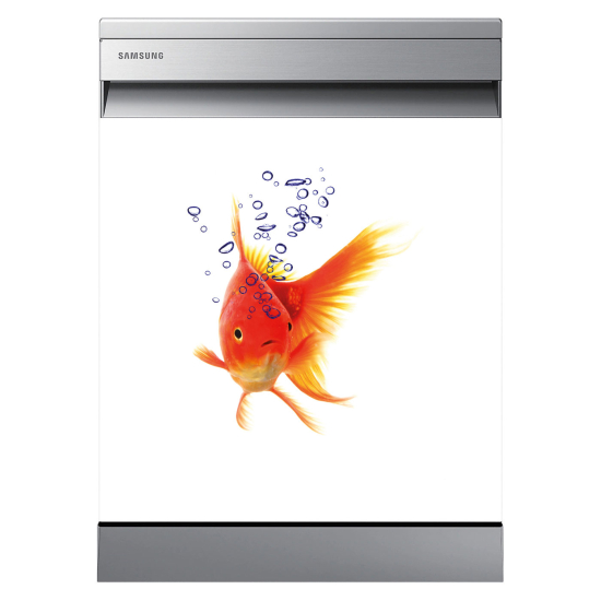 Dishwasher Sticker - Goldfish