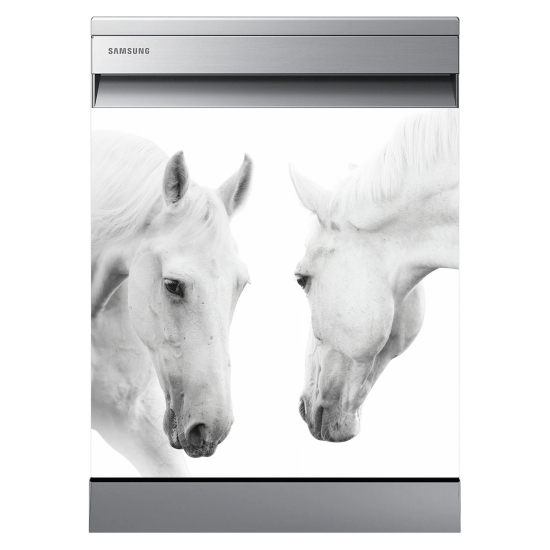 Dishwasher Sticker - Horses