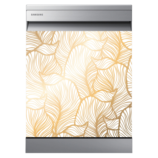 Dishwasher Sticker - Leaves