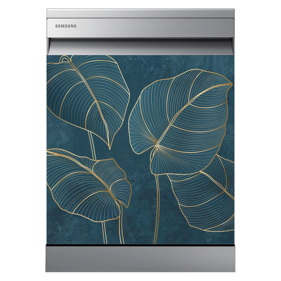 Dishwasher Sticker - Leaves