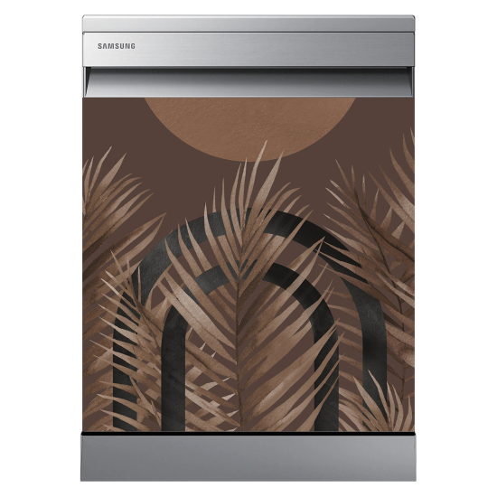 Dishwasher Sticker - Leaves