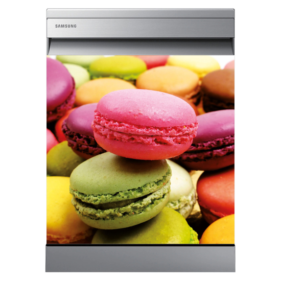 Dishwasher Sticker - Macaroons