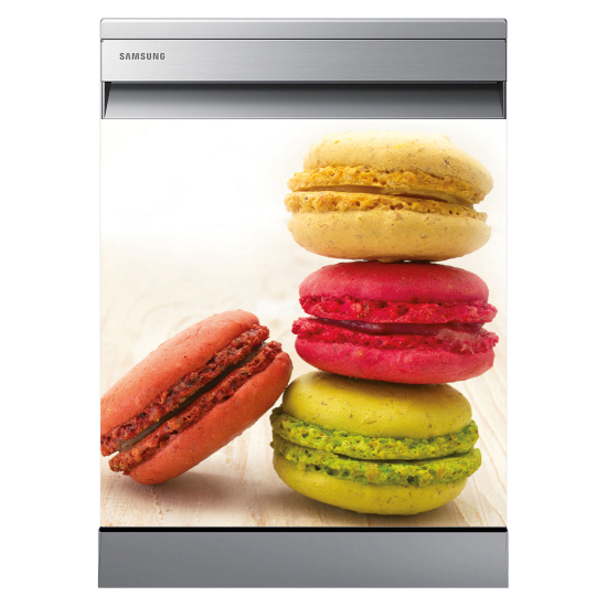 Dishwasher Sticker - Macaroons