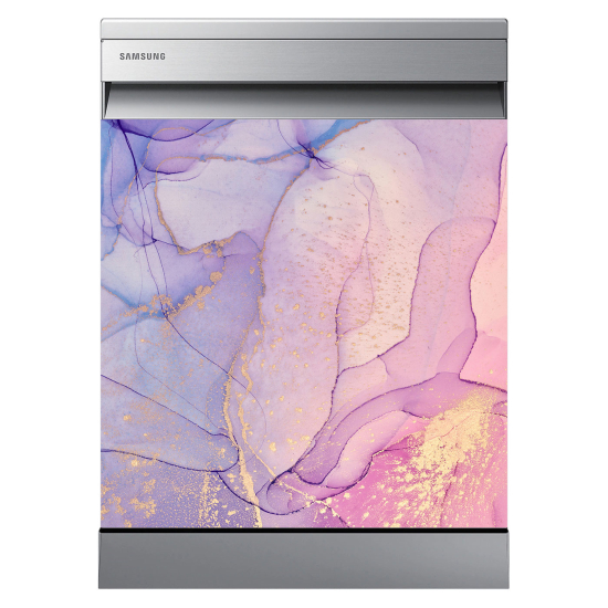 Dishwasher Sticker - Marbled effect