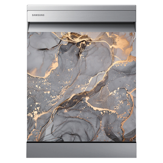 Dishwasher Sticker - Marbled effect