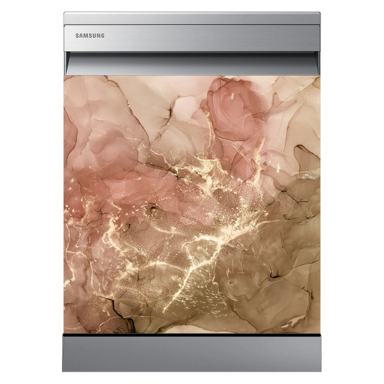 Dishwasher Sticker - Marbled effect