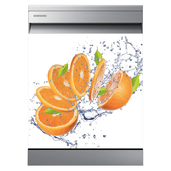 Dishwasher Sticker - Orange slices