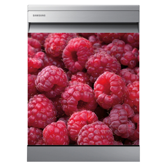 Dishwasher Sticker - Raspberries