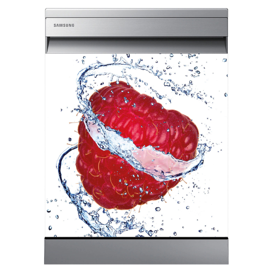 Dishwasher Sticker - Raspberry