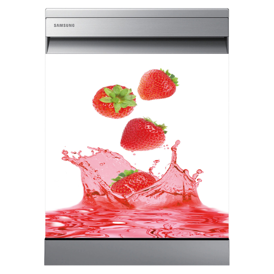 Dishwasher Sticker - Strawberries