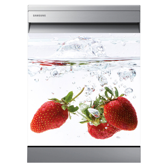 Dishwasher Sticker - Strawberries