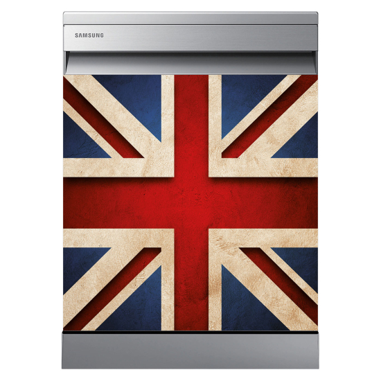 Dishwasher Sticker - UK Flag