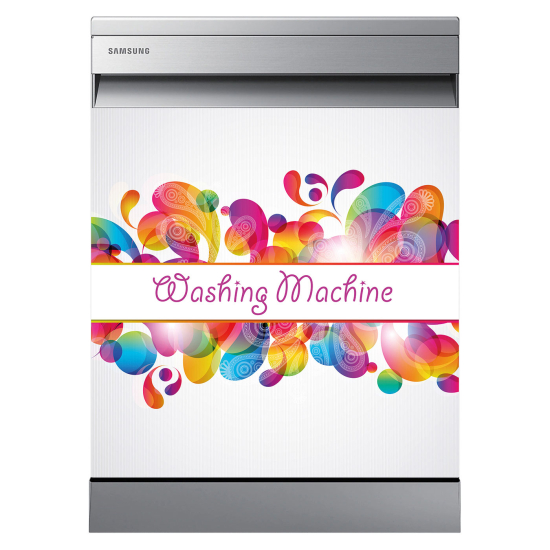 Dishwasher Sticker - Washing Machine