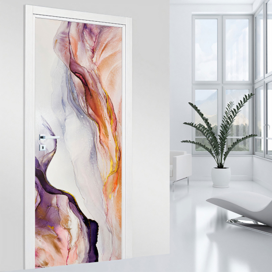 Door Sticker - Decal - Abstract