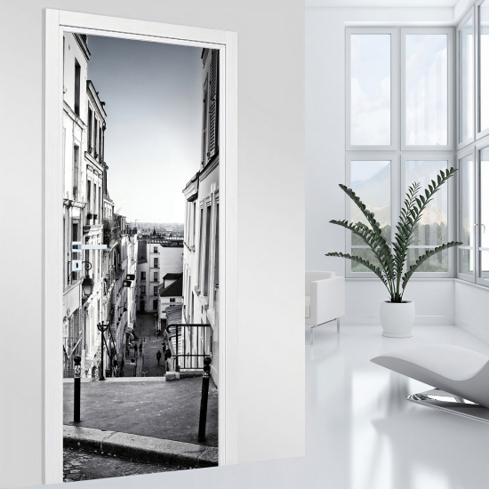 Door Sticker - Decal - Alley