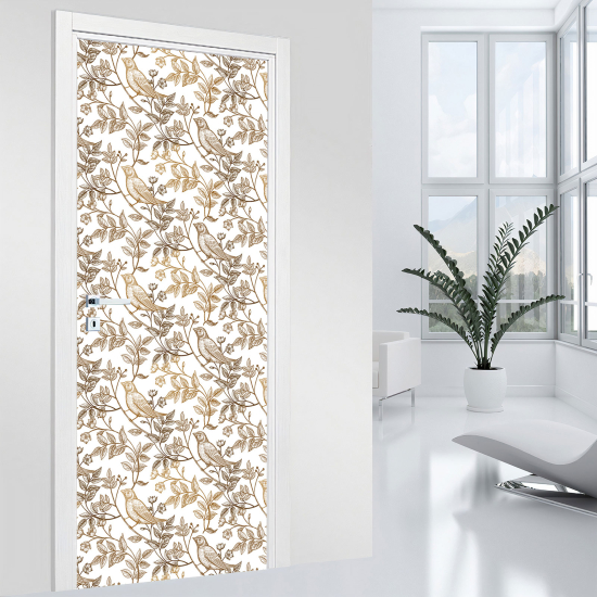 Door Sticker - Decal - Birds