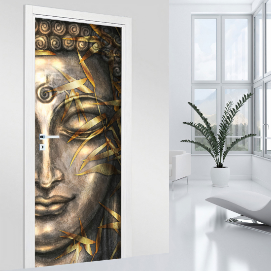 Door Sticker - Decal - Buddha