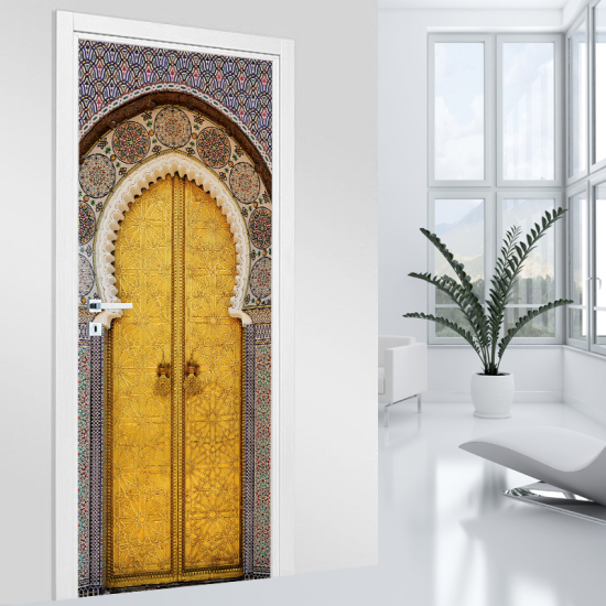 Door Sticker - Decal - Eastern Gate