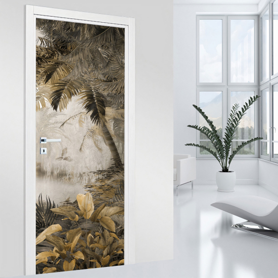 Door Sticker - Decal - Forest