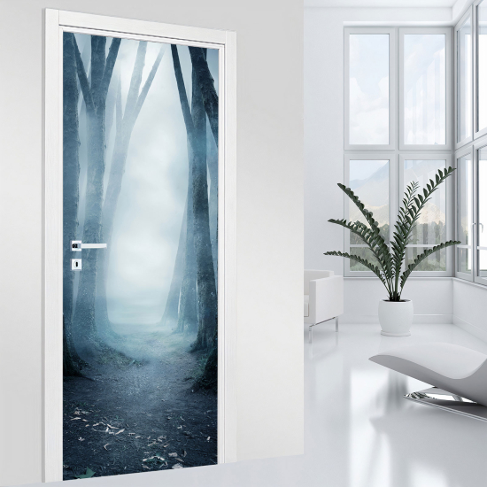 Door Sticker - Decal - Forest