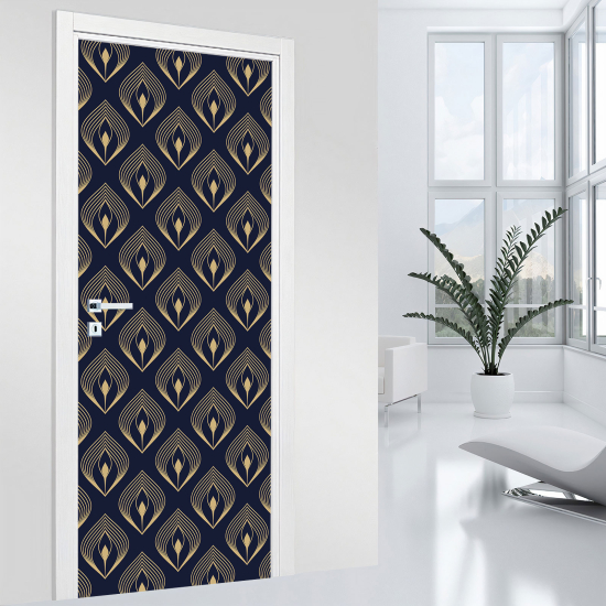 Door Sticker - Decal - Geometric pattern