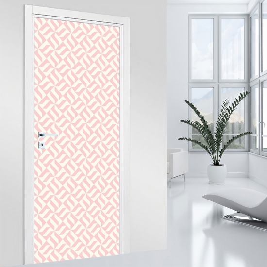 Door Sticker - Decal - Geometric pattern