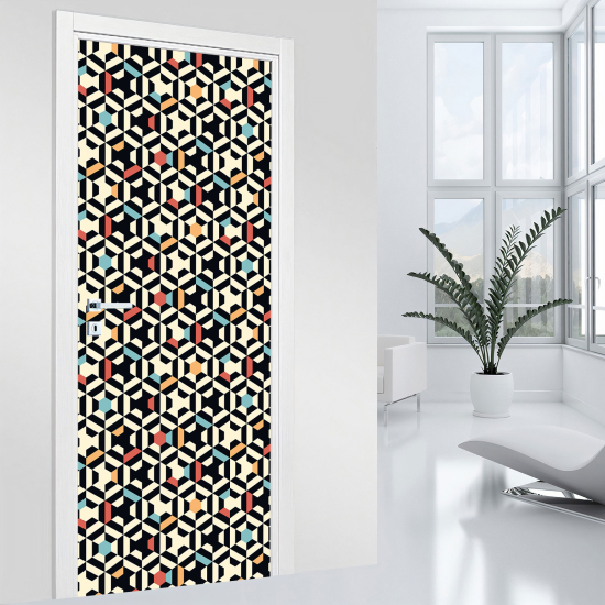 Door Sticker - Decal - Graphic pattern