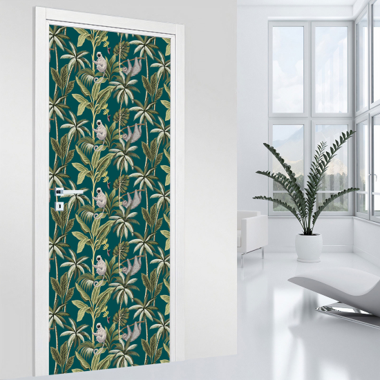 Door Sticker - Decal - Jungle