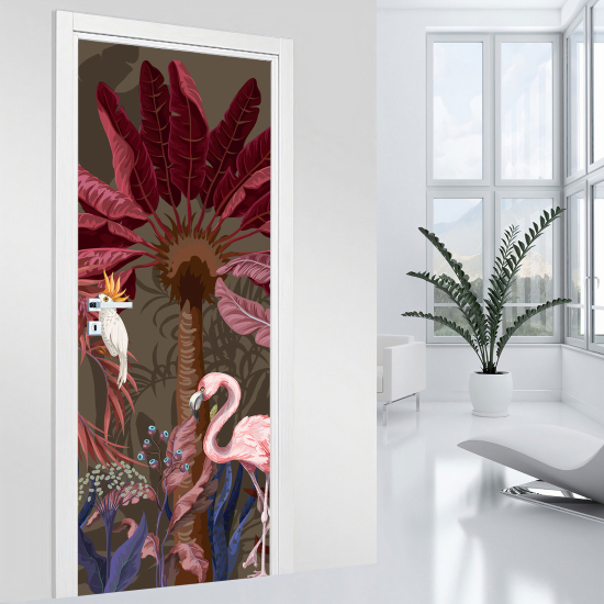 Door Sticker - Decal - Jungle