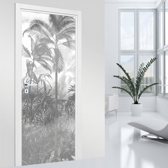 Door Sticker - Decal - Jungle