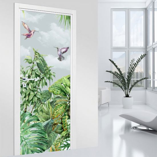 Door Sticker - Decal - Jungle