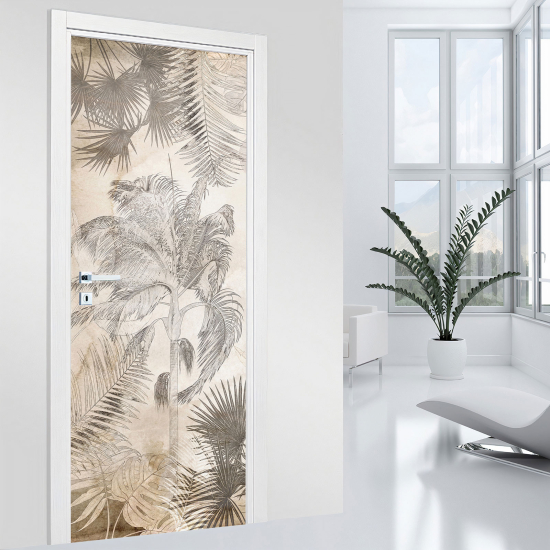 Door Sticker - Decal - Jungle