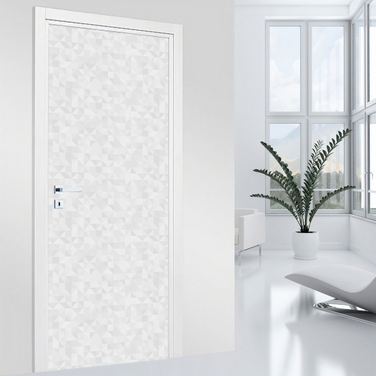 Door Sticker - Decal - Mosaic Pattern