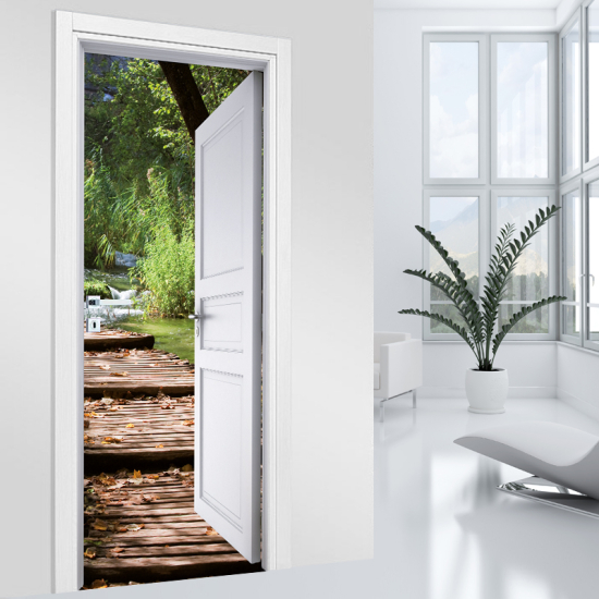 Door Sticker - Decal - Nature