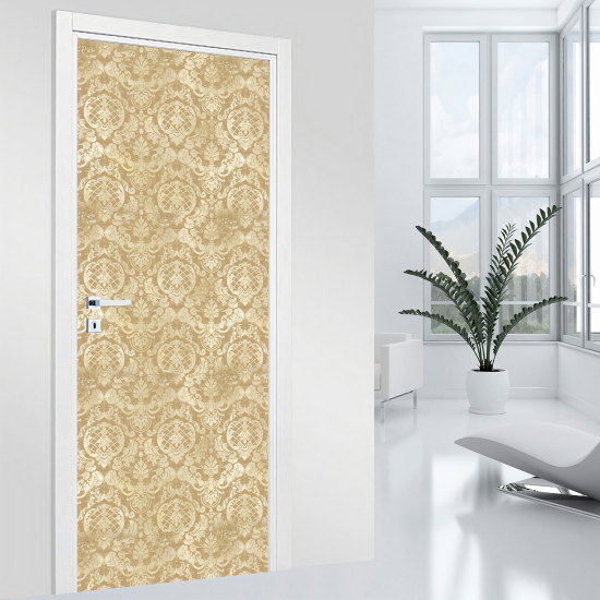 Door Sticker - Decal - Oriental pattern