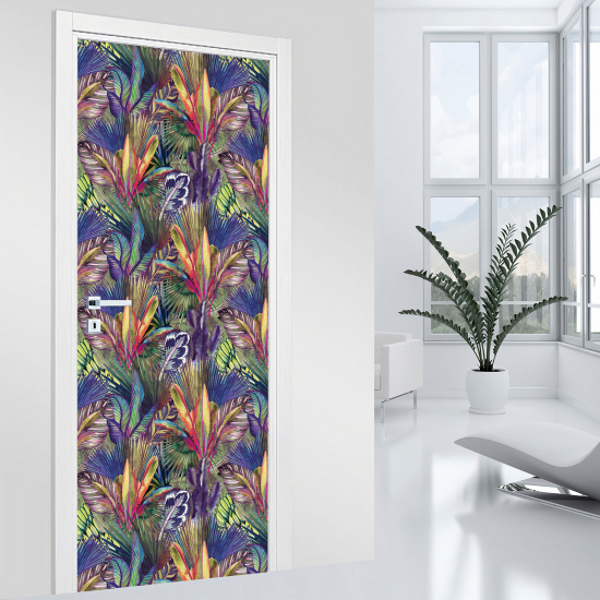 Door Sticker - Decal - Tropical