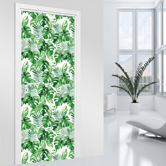 Door Sticker - Decal - Tropical