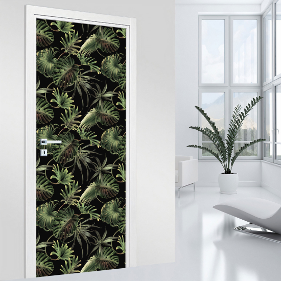 Door Sticker - Decal - Tropical